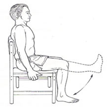 Sitting Knee Extension